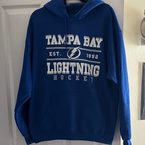 NHL Tampa Bay Lightning Blue Hoodie